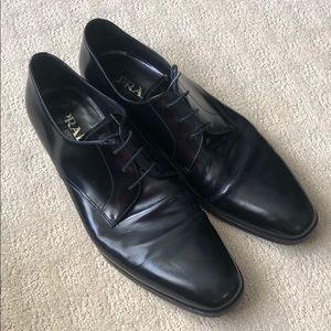 Prada shiny dress shoes